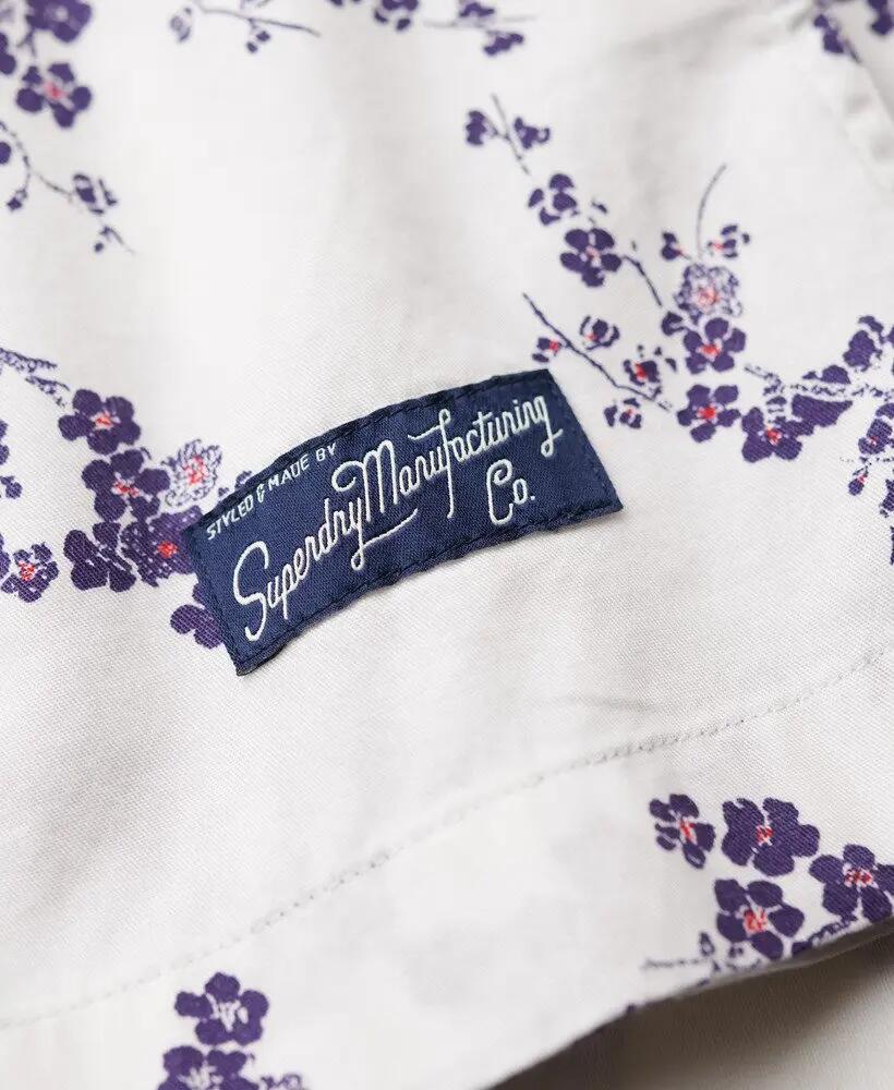 superdry Camicia Vintage Hawaiian in cotone-modal Optic Blossom 6/7