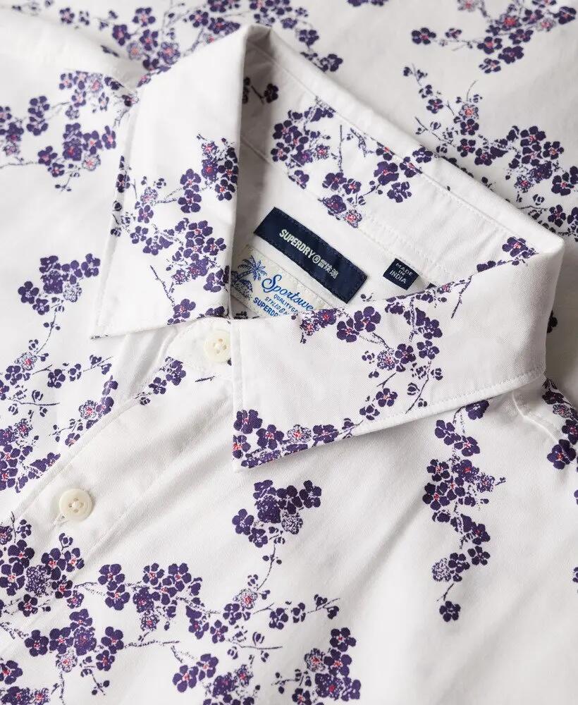superdry Camicia Vintage Hawaiian in cotone-modal Optic Blossom 5/7