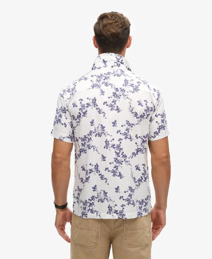 superdry Camicia Vintage Hawaiian in cotone-modal Optic Blossom 4/7
