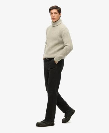 superdry Pantalon Five Pocket Work - Coupe droite, 100% coton
