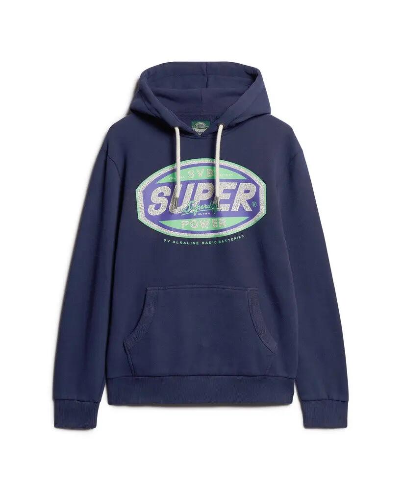 superdry Felpa con cappuccio Gasoline Workwear Graphic cotone-polyester 7/7