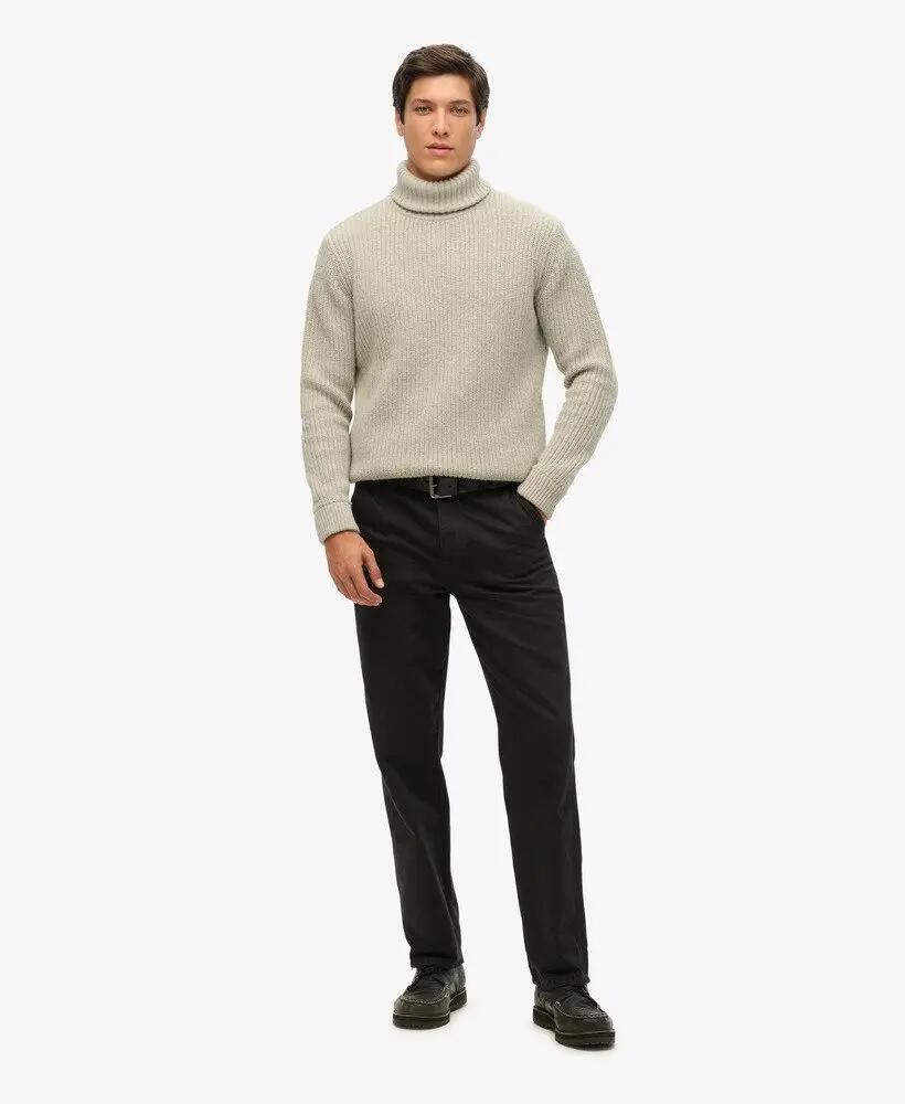 superdry Pantalon Five Pocket Work - Coupe droite, 100% coton 4/7