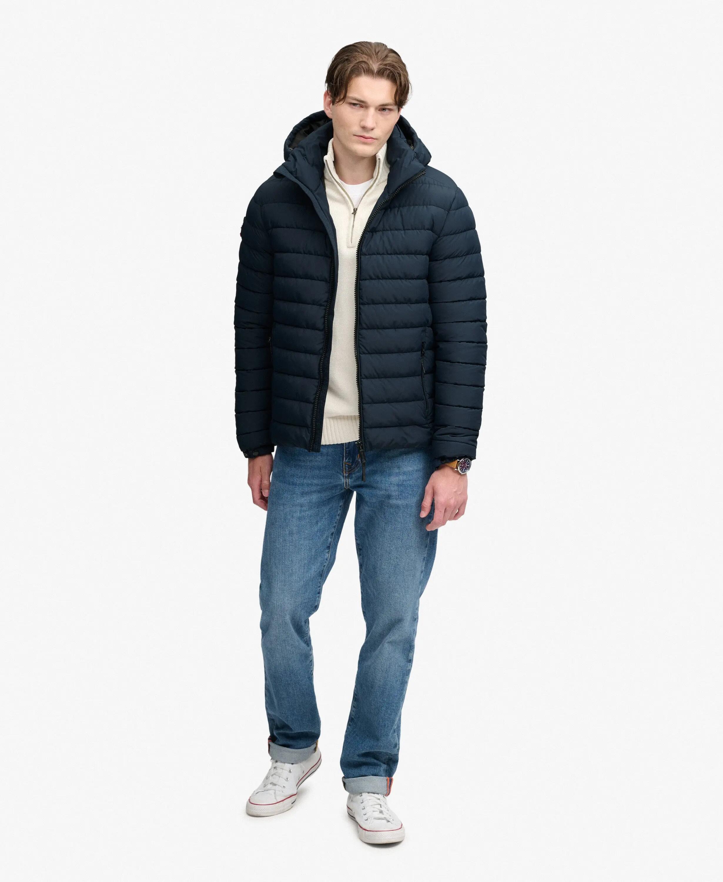 superdry Casaco Hooded Fuji Midweight Padded – Slim fit, poliéster reciclado 3/6
