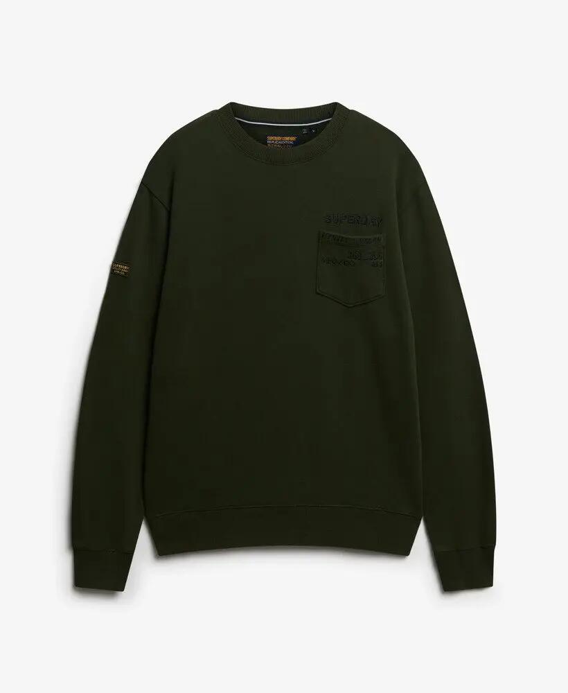 superdry Utility Loose Sweatshirt in cotone biologico – vestibilità loose 6/6
