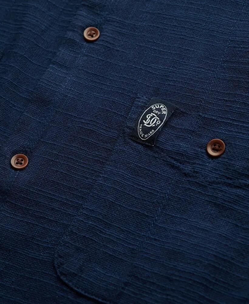 superdry Kortärmelig gestructureerde overhemd The Merchant Store 5/6