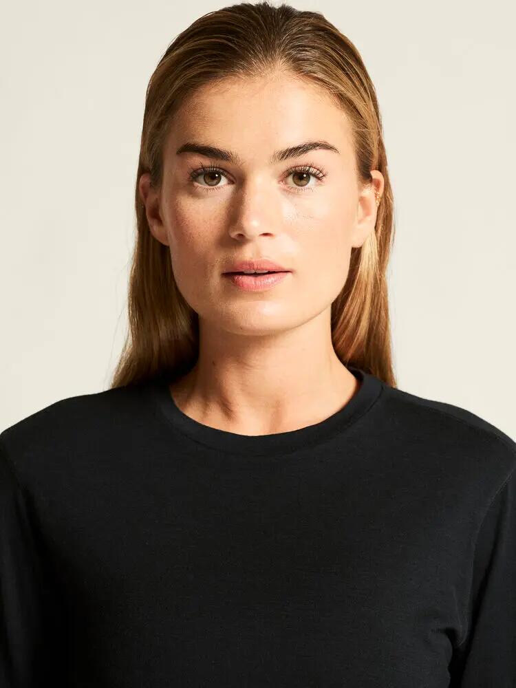 craft Wool Jersey LS CN W — Camisola manga longa em lã merino, quente e 6/7