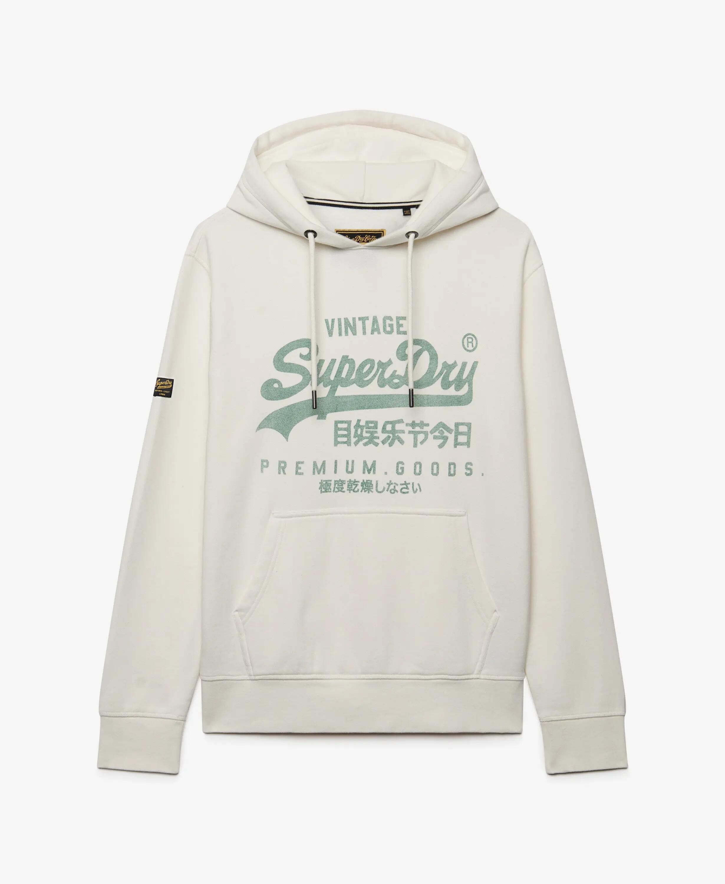 superdry Vintage Logo Classic Hoodie – Relaxed hoodie met vintage‑logo 7/7