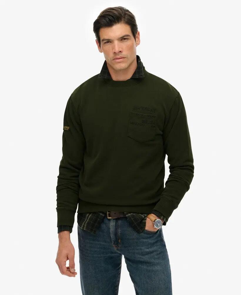 superdry Utility Loose Sweatshirt in cotone biologico – vestibilità loose 2/6