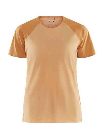 craft PRO Trail SS Tee W – T-shirt trail manches courtes, dos en mesh extensible