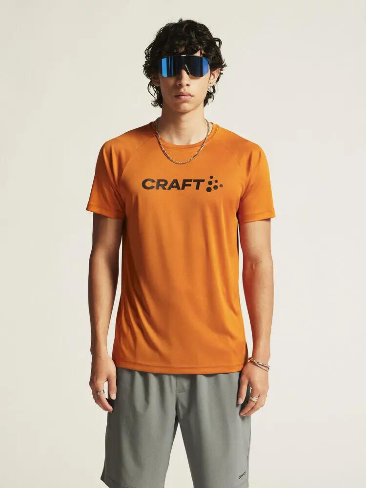 craft CORE Essence Logo Tee M – T-shirt de treino em poliéster reciclado 6/7