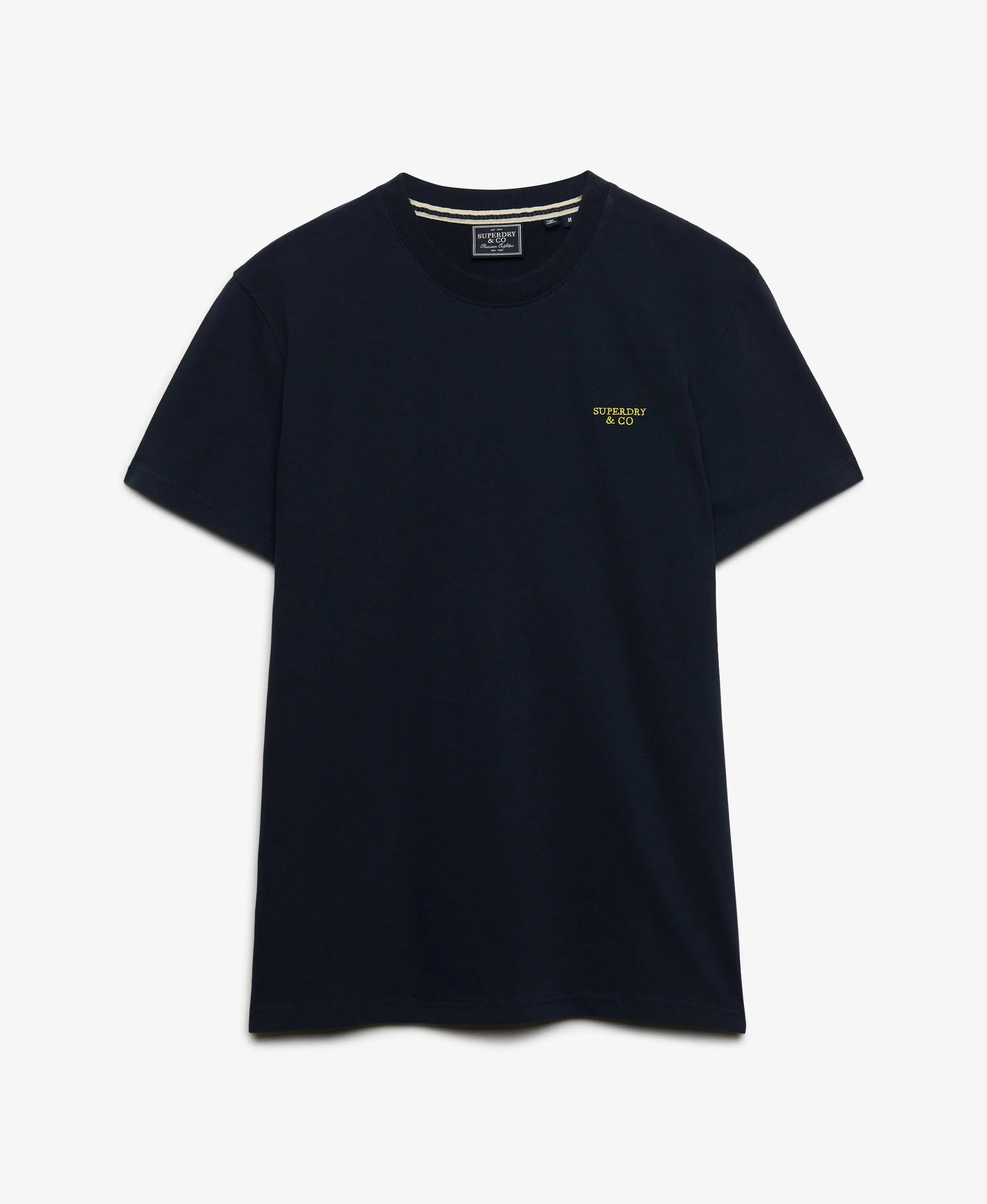 superdry Essential Stacked Logo T‑Shirt bestickt aus Bio‑Baumwolle 7/7