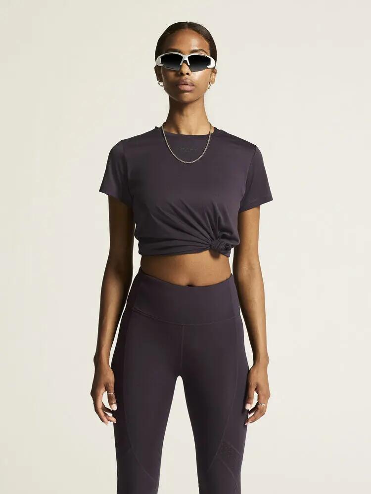 craft CORE Essence SS Tee 2 W – camiseta de entrenamiento en poliéster reciclado 6/6