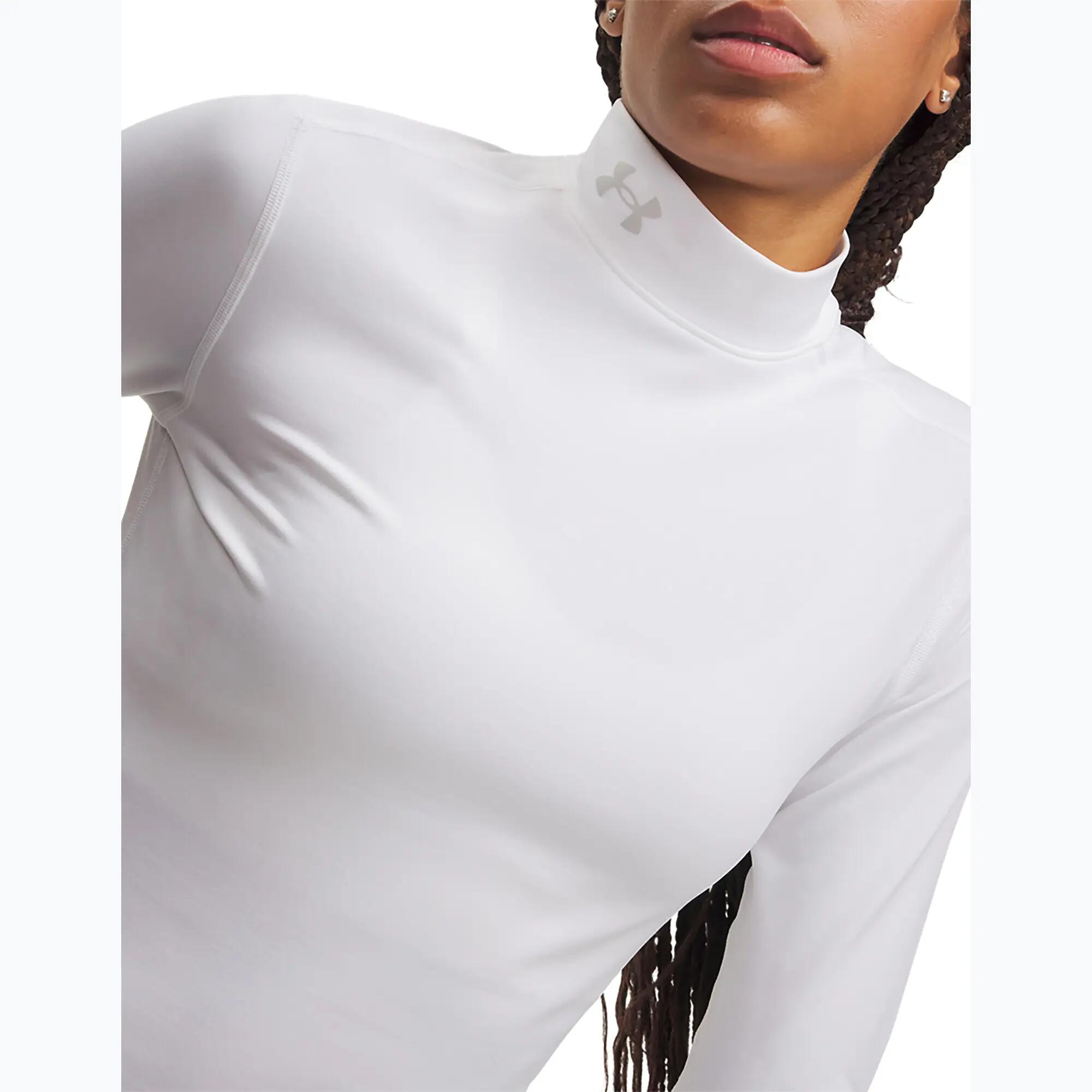 Longsleeve treningowy damski Under Armour ColdGear Mock LS 3/4