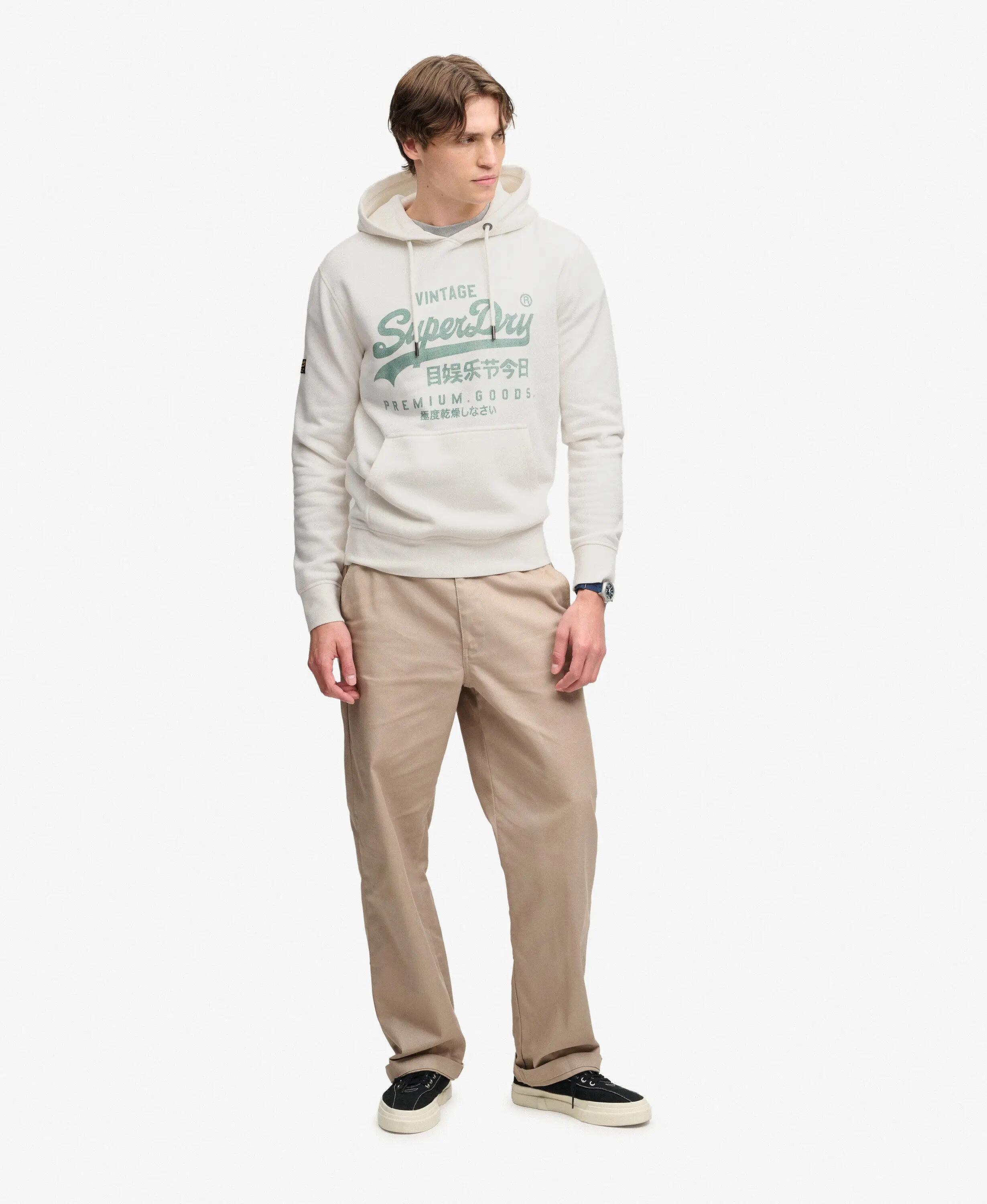 superdry Vintage Logo Classic Hoodie – Relaxed hoodie met vintage‑logo 3/7
