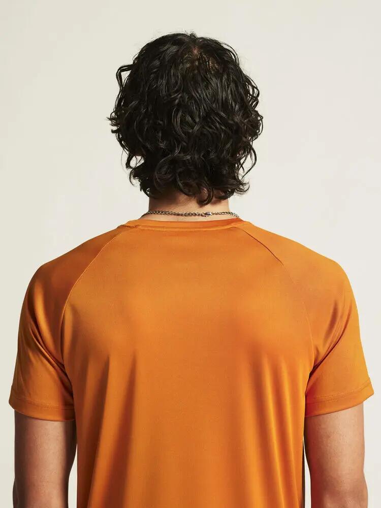 craft CORE Essence Logo Tee M – T-shirt de treino em poliéster reciclado 5/7
