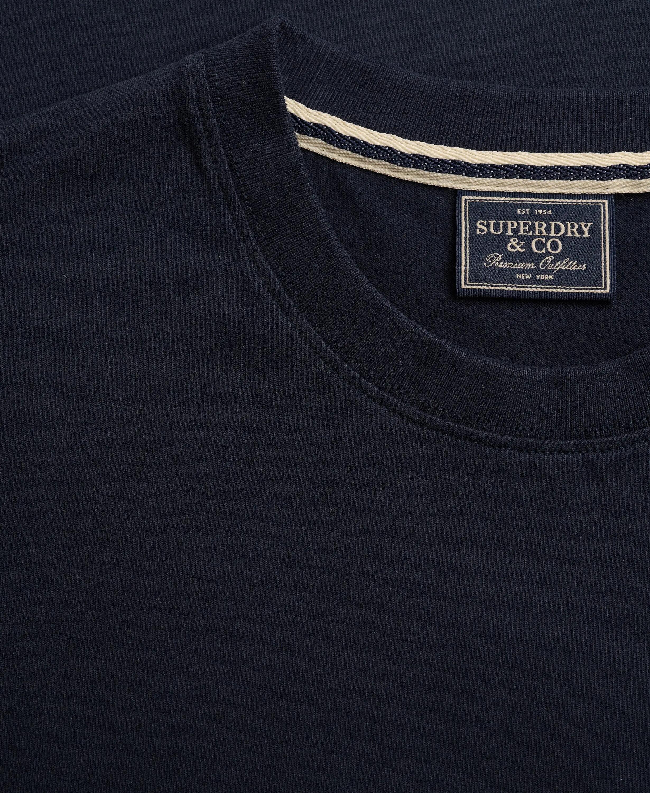 superdry Essential Stacked Logo T‑Shirt bestickt aus Bio‑Baumwolle 6/7