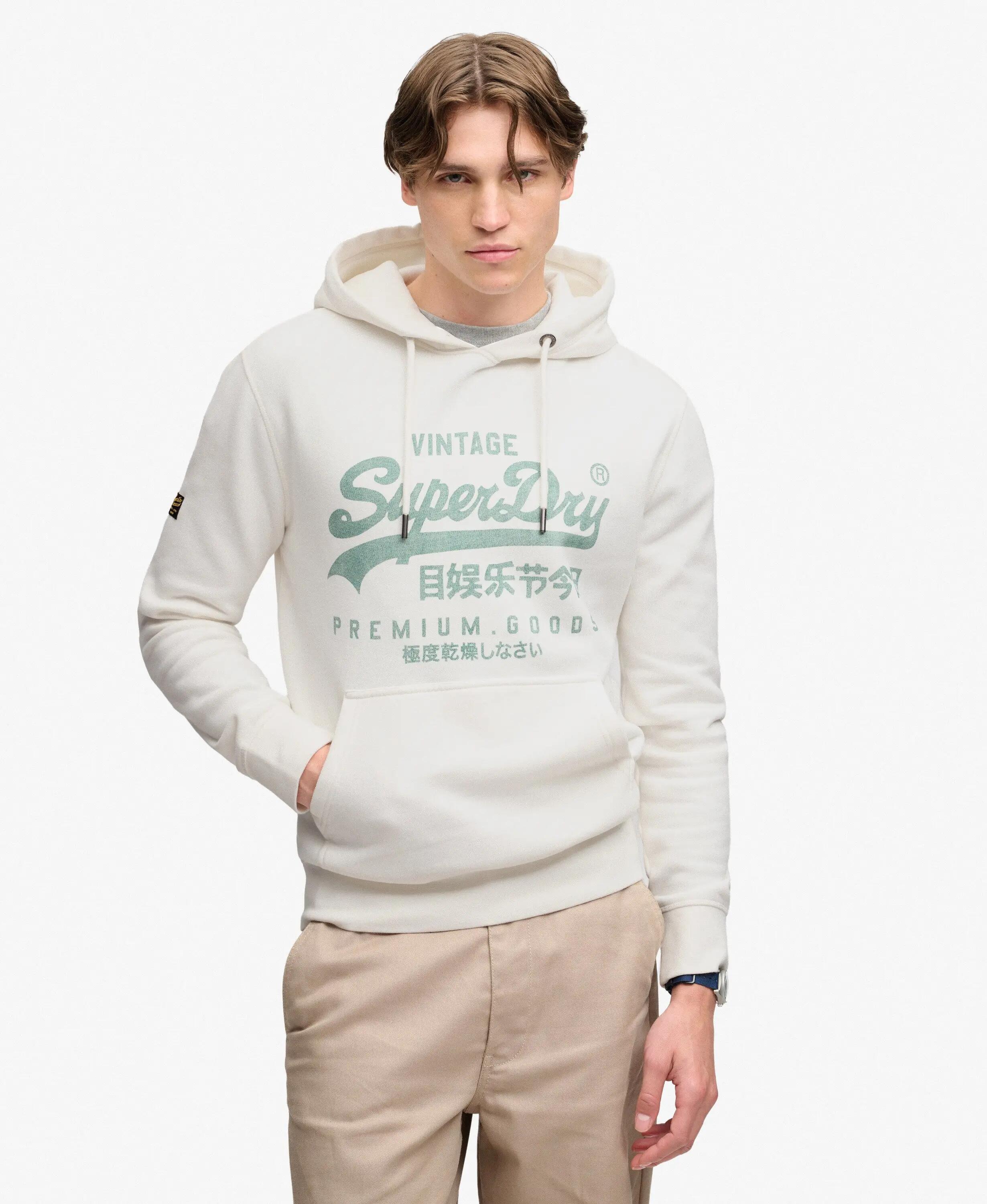 superdry Vintage Logo Classic Hoodie – Relaxed hoodie met vintage‑logo 2/7