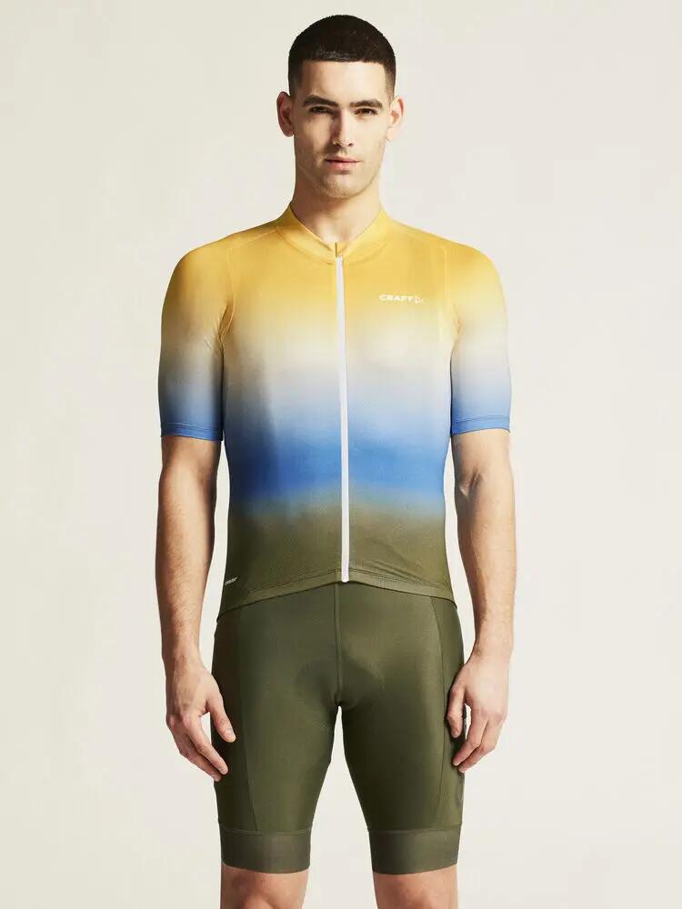 craft ADV Endur Graphic Jersey M – Technisches Radsport-Trikot aus recyceltem 3/7