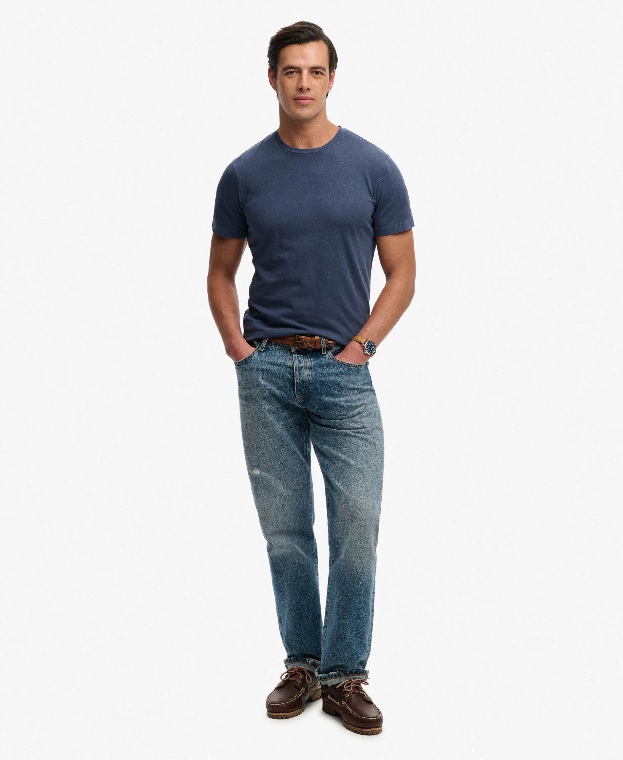 superdry T-shirt Classic Essential en coton bio – coupe relaxed 3/7