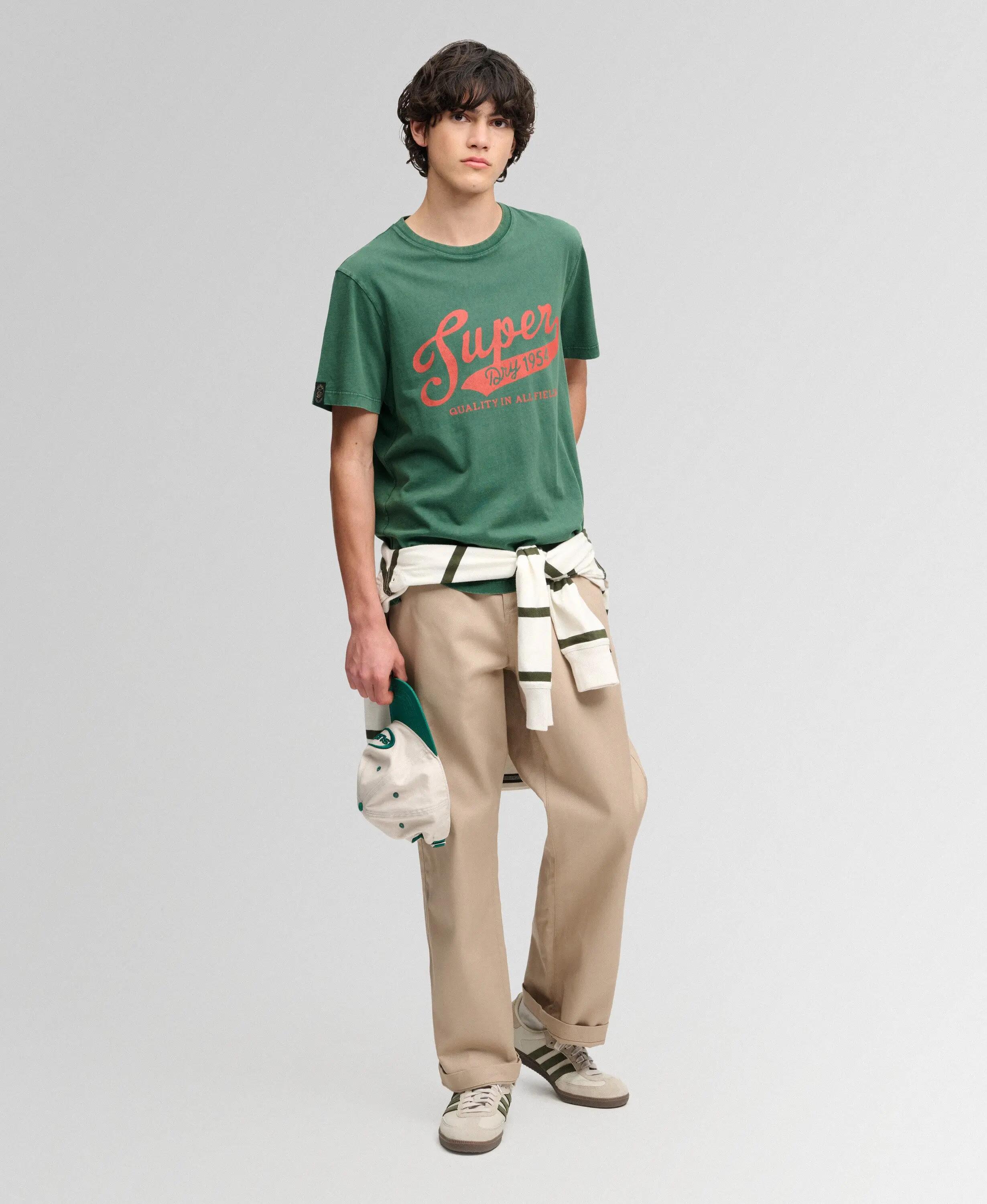superdry T-shirt Vintage Script en coton – coupe relaxed 4/6