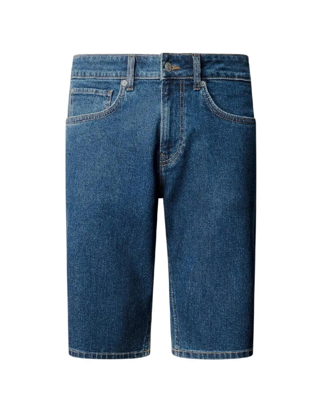 Pantaloni corti da uomo Pepe jeans Straight short cash Blu. 1/7