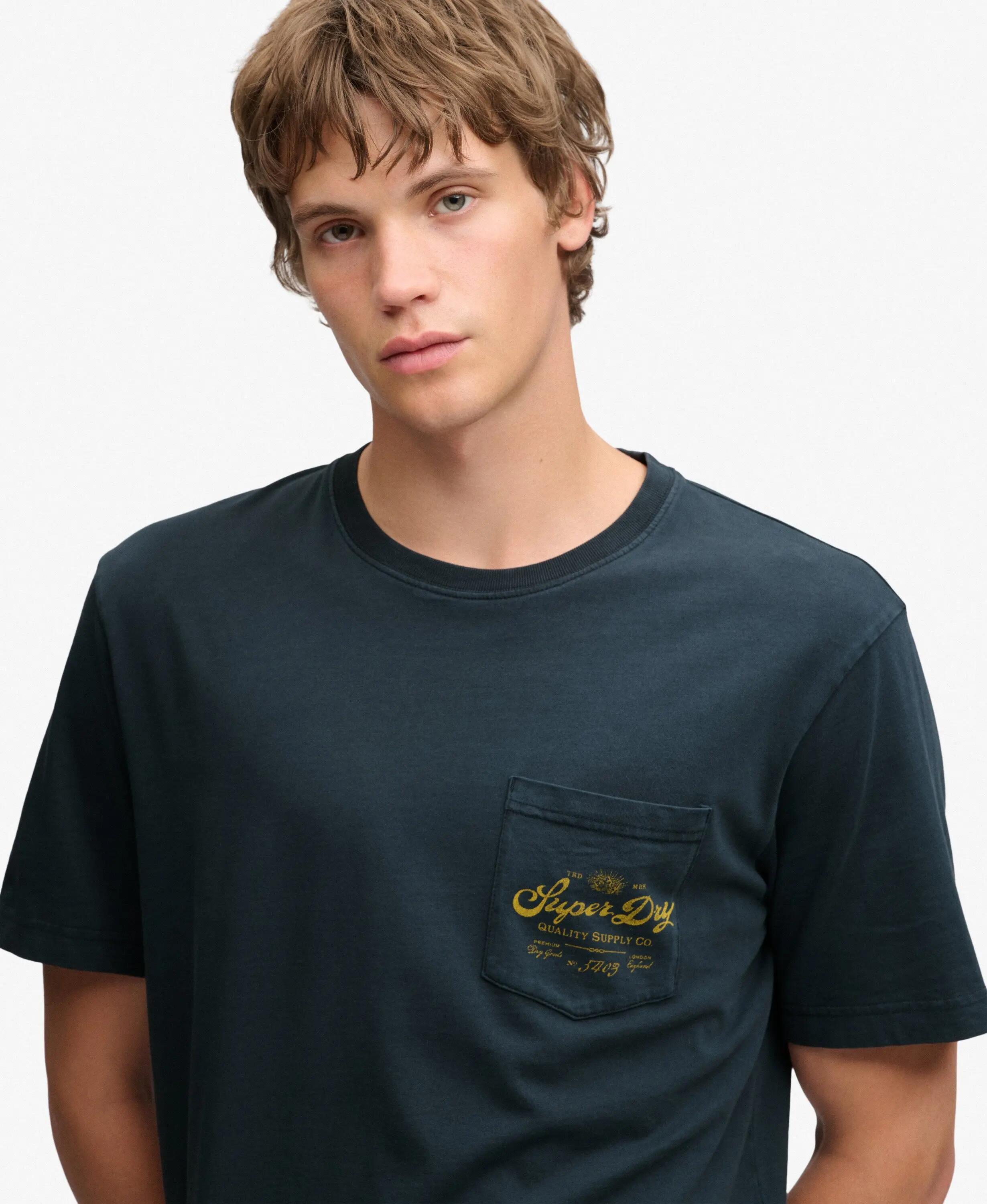 superdry Trade Loose T-Shirt in cotone bio – vestibilità loose 4/7