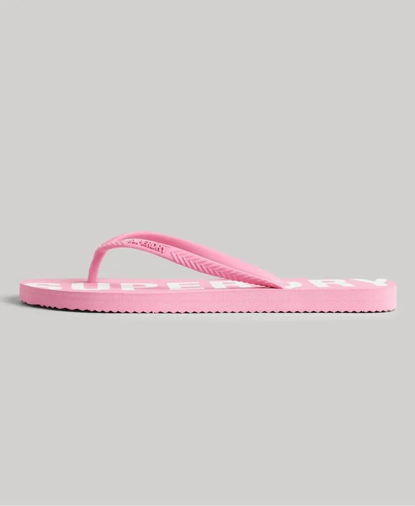 superdry Code Core Sport Chanclas goma – Marne Pink/Optic 2/5