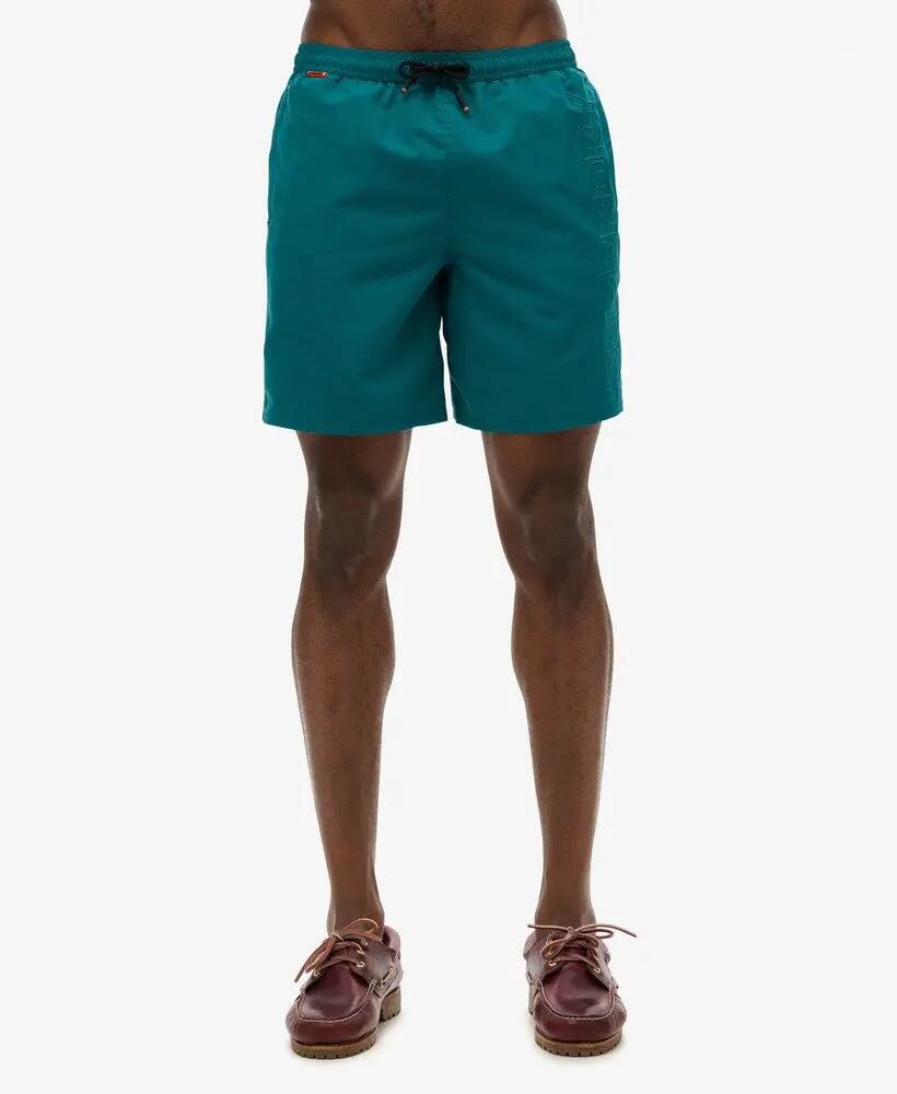 superdry Premium haftowane kąpielówki 43 cm 3/7