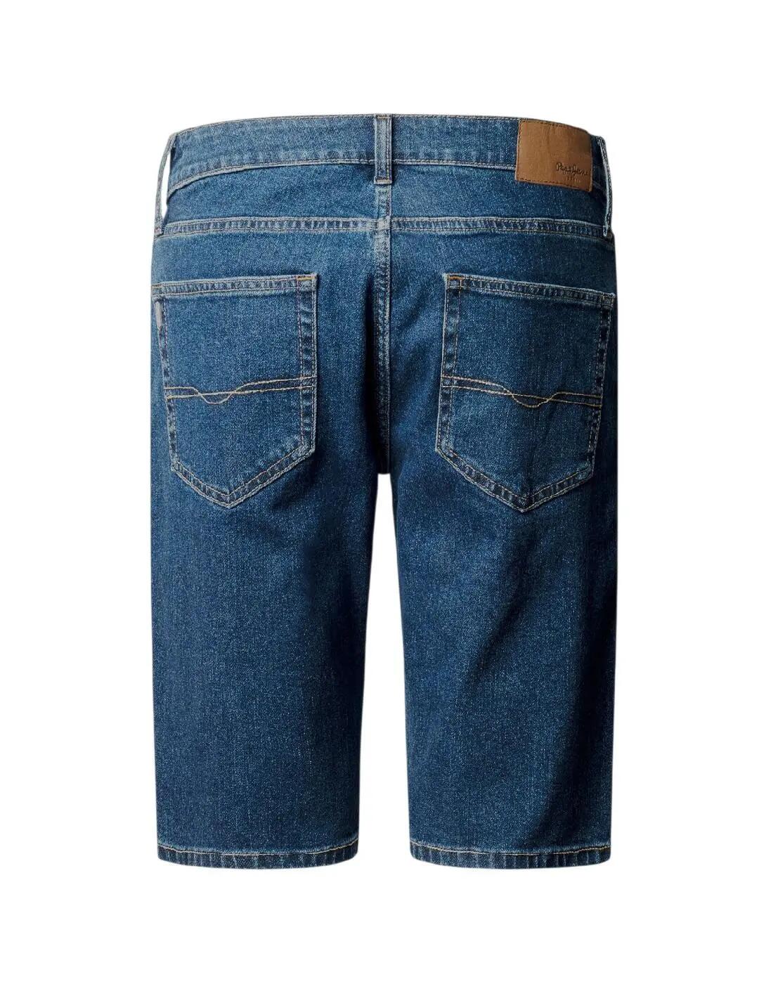 Pantaloni corti da uomo Pepe jeans Straight short cash Blu. 2/7