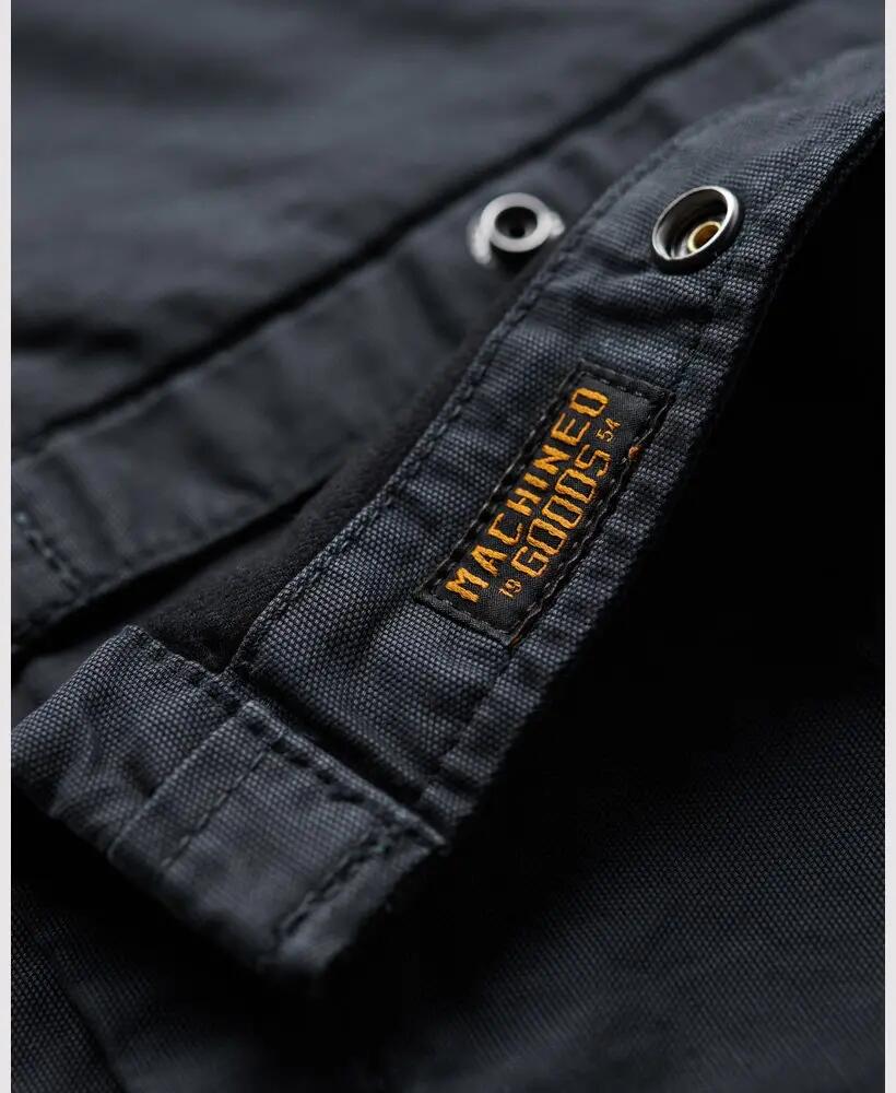 superdry Chemise-overshirt en toile 100% coton biologique MIDNIGHT NAVY 5/6