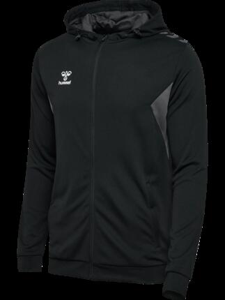 hummel Zip Jacket hmlAUTHENTIC PL ZIP HOODIE - Polyester, noir – BLACK