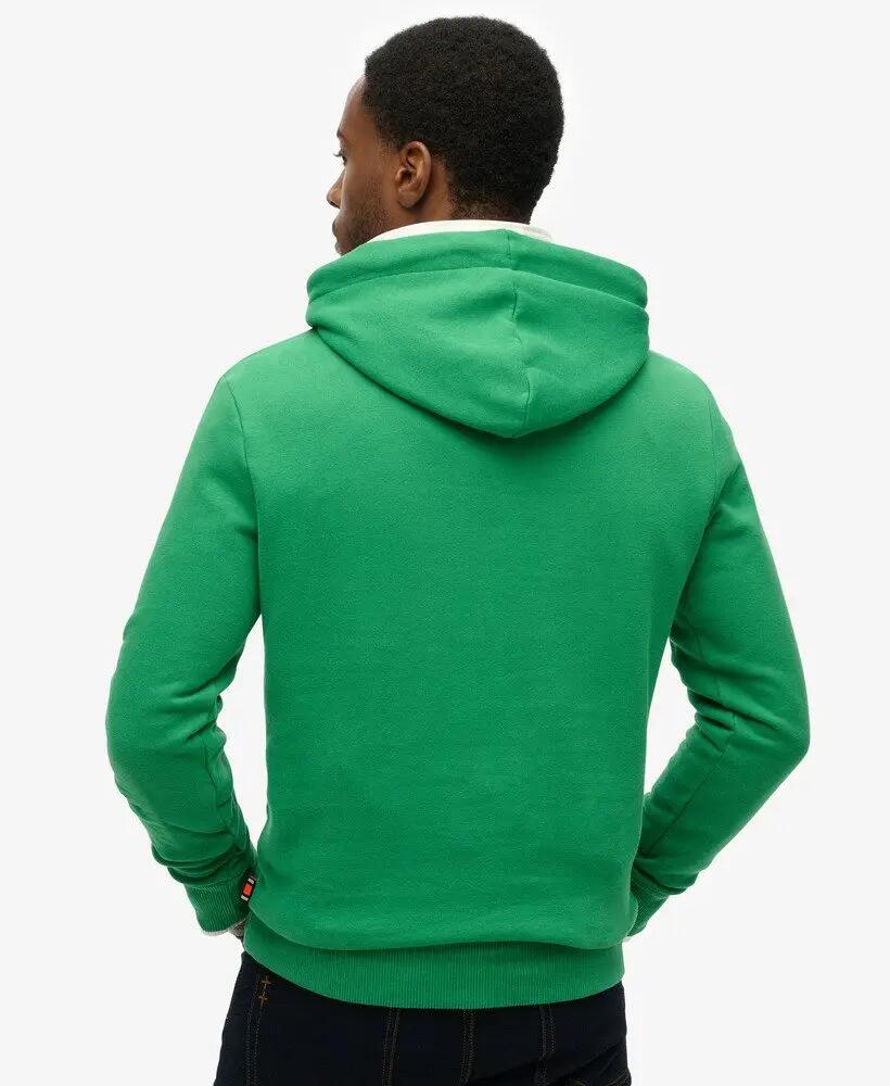 superdry Core Logo Hoodie sweat com capuz relaxed fit 4/6
