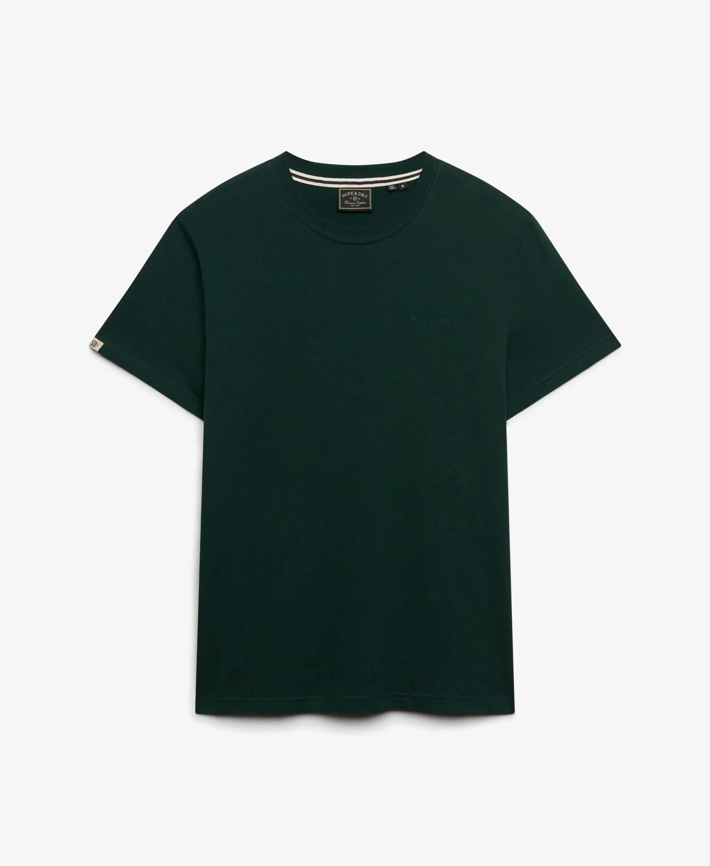 superdry T‑shirt Essential com logo bordado em algodão orgânico 7/7