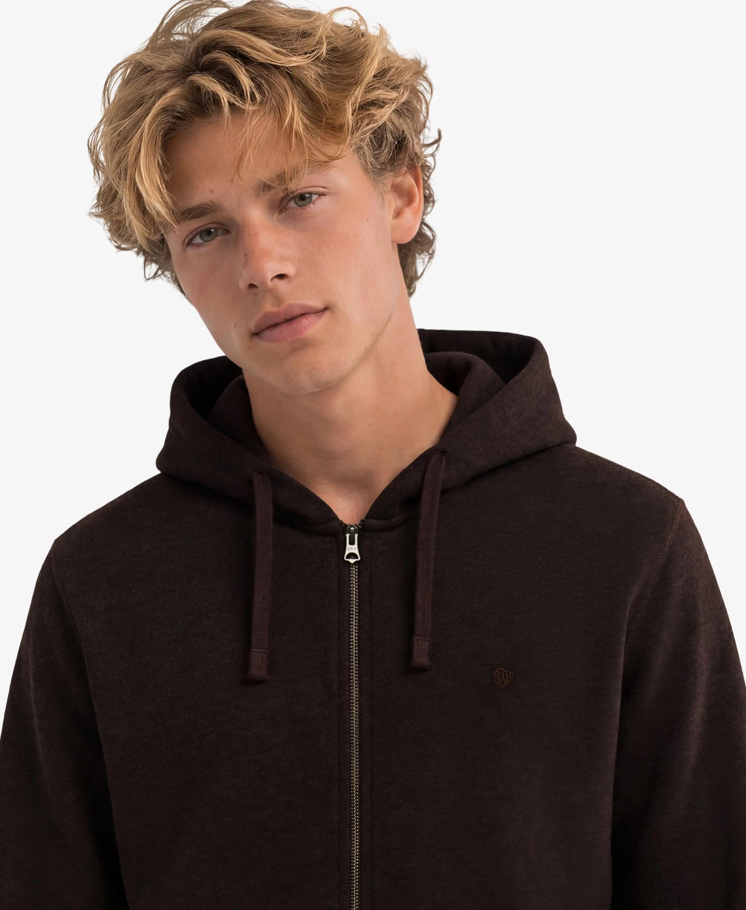 superdry Essential SD Co Logo Zip Hoodie – camisola com fecho em algodão e 6/7