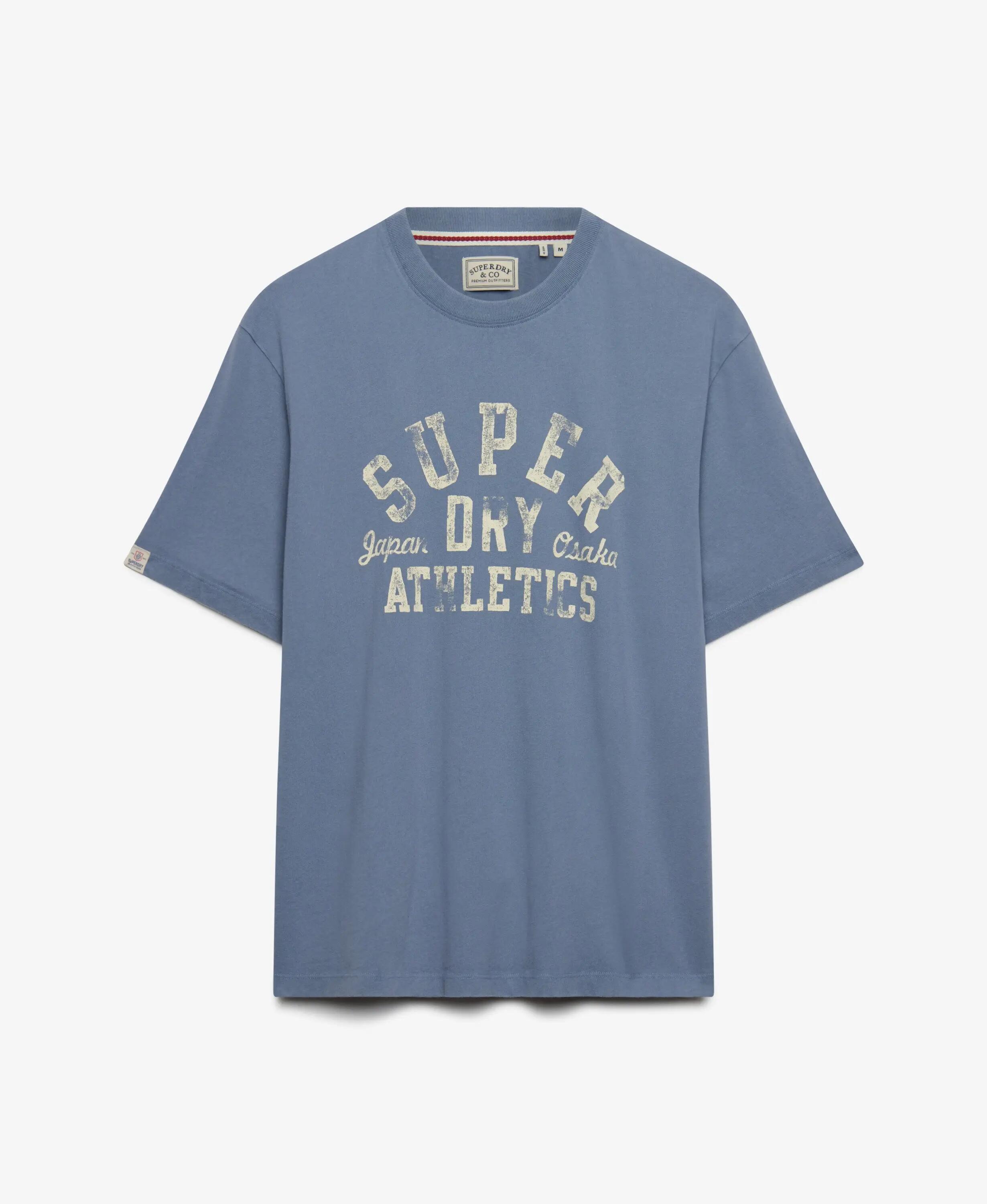 superdry Athletic Essentials T‑Shirt van 100% biologisch katoen – Loose Fit 7/7