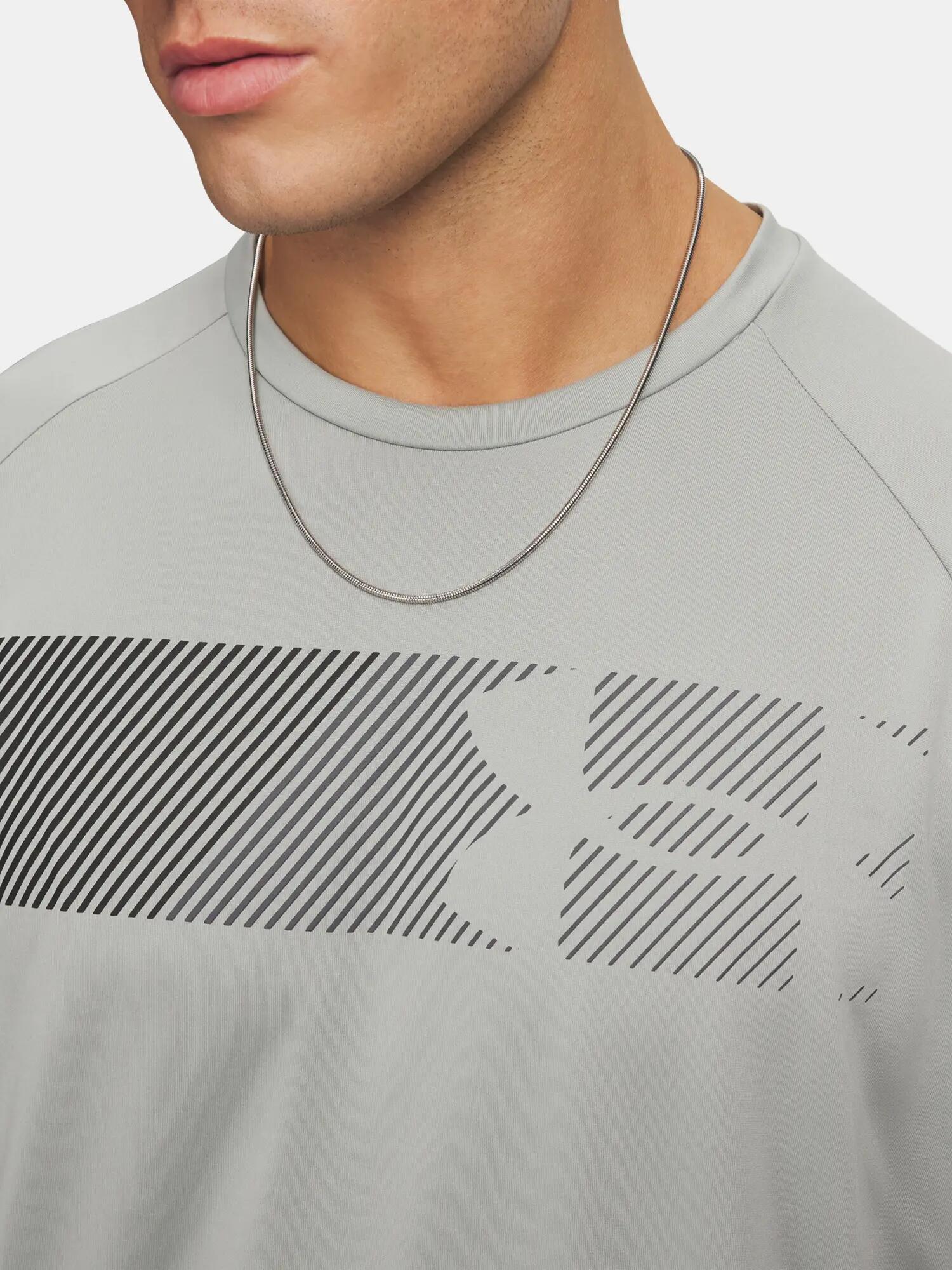 Koszulka treningowa męska Under Armour Tech Graphic Tee 3/4
