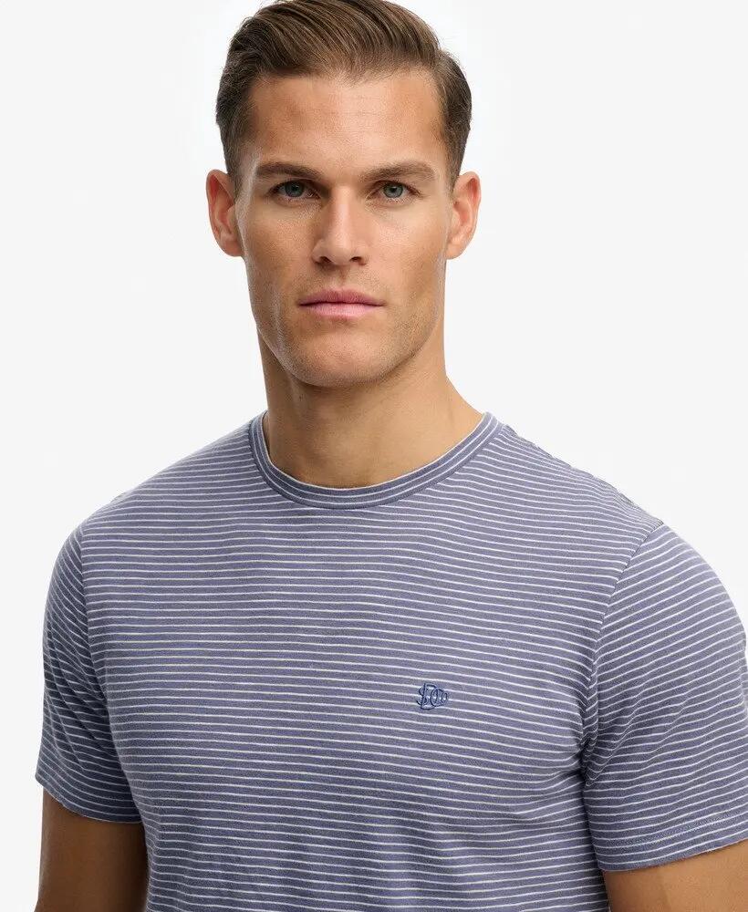superdry Classic Essential Stripe T-Shirt em algodão orgânico 4/6