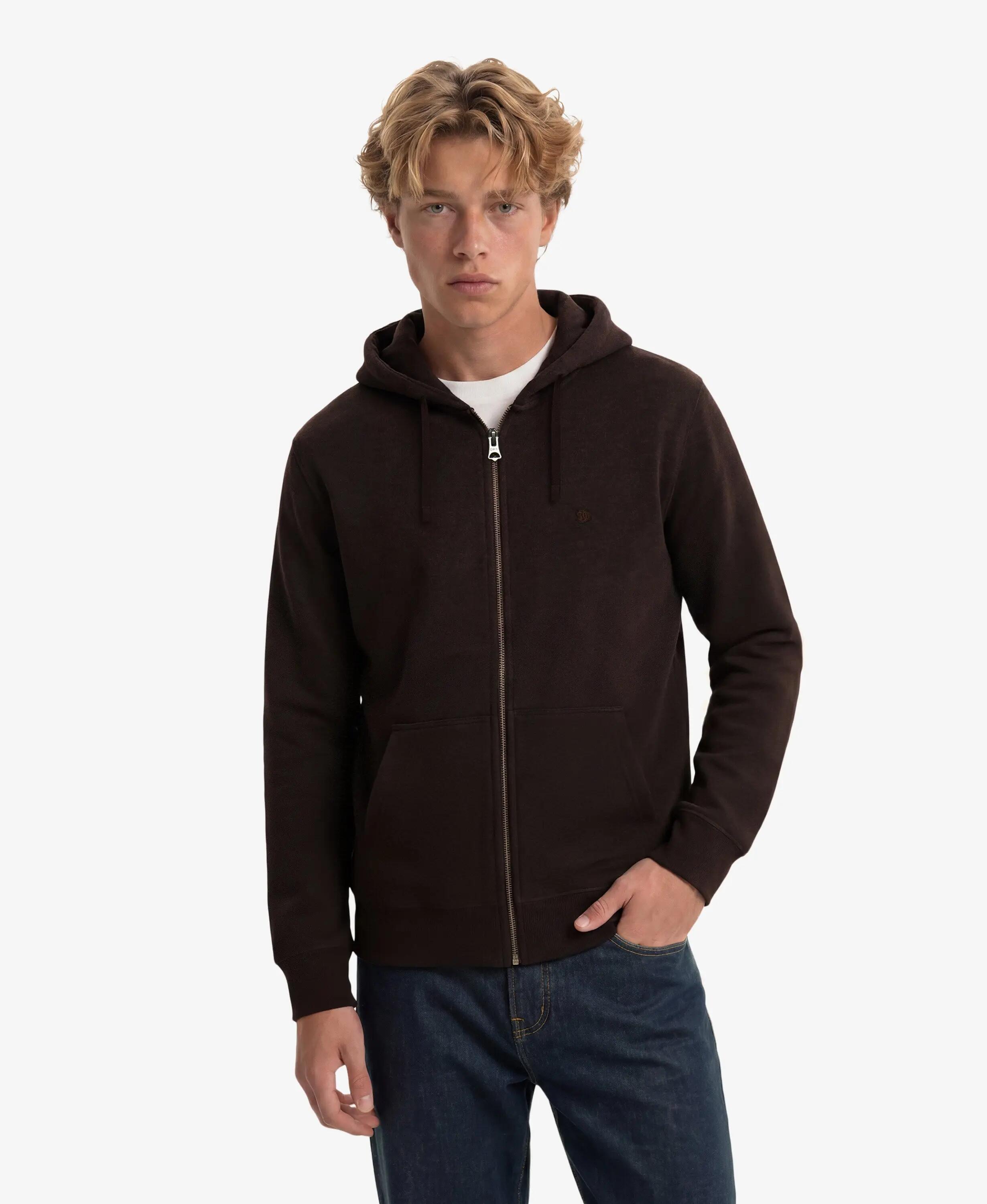 superdry Essential SD Co Logo Zip Hoodie – camisola com fecho em algodão e 2/7