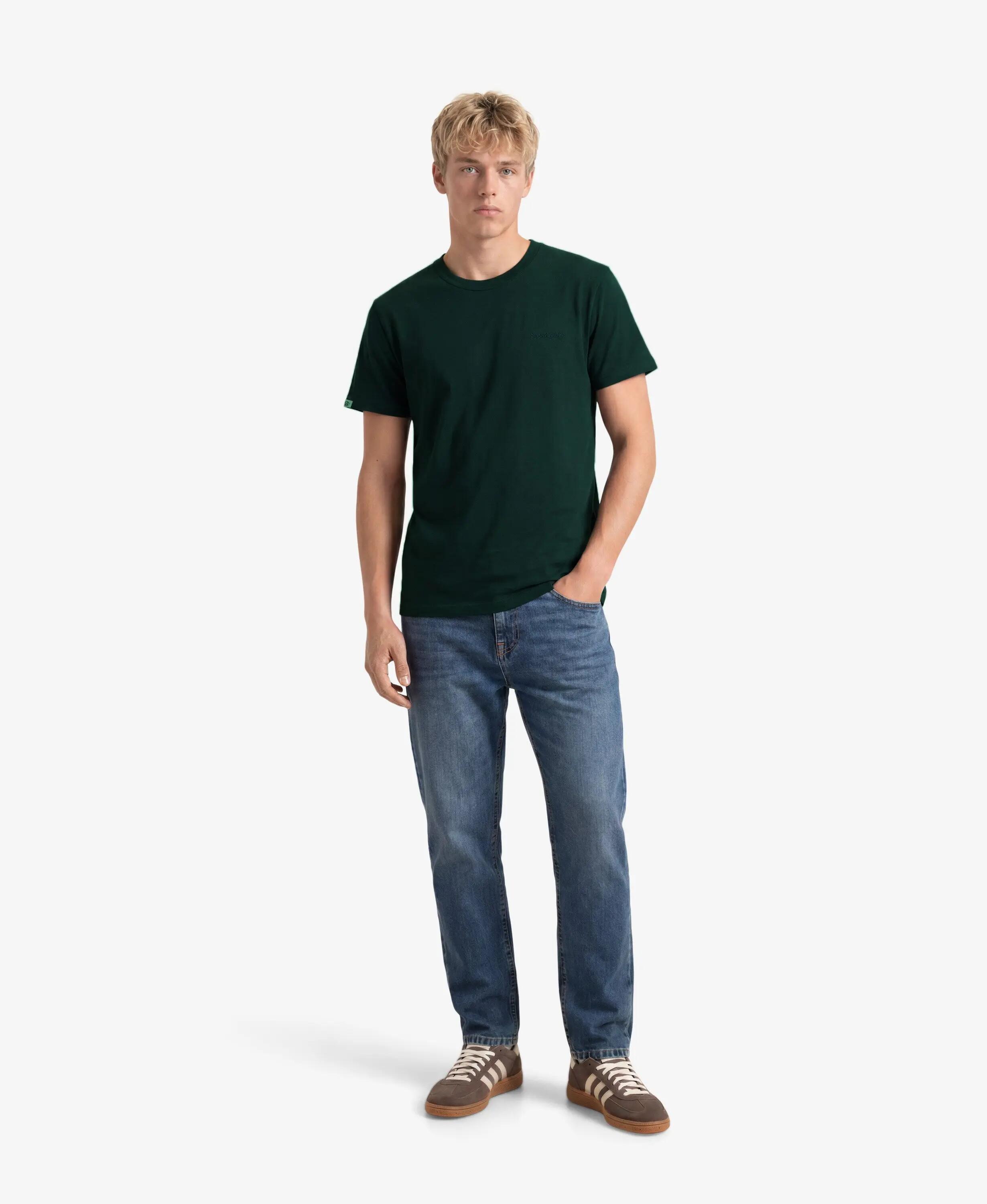 superdry T‑shirt Essential com logo bordado em algodão orgânico 3/7