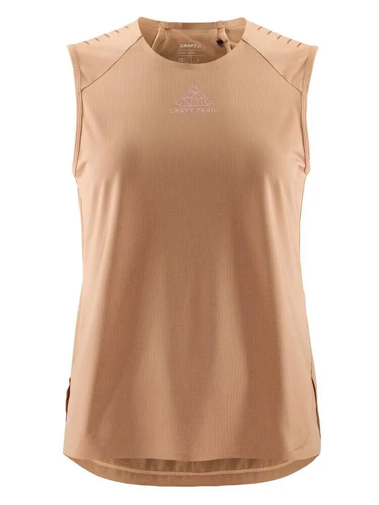 craft PRO Trail Singlet W débardeur trail avec mesh extensible au dos 1/7