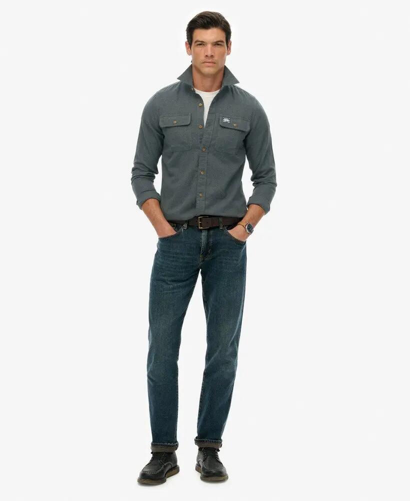 superdry Koszula Trailsman Relaxed Fit z bawełny organicznej 3/7