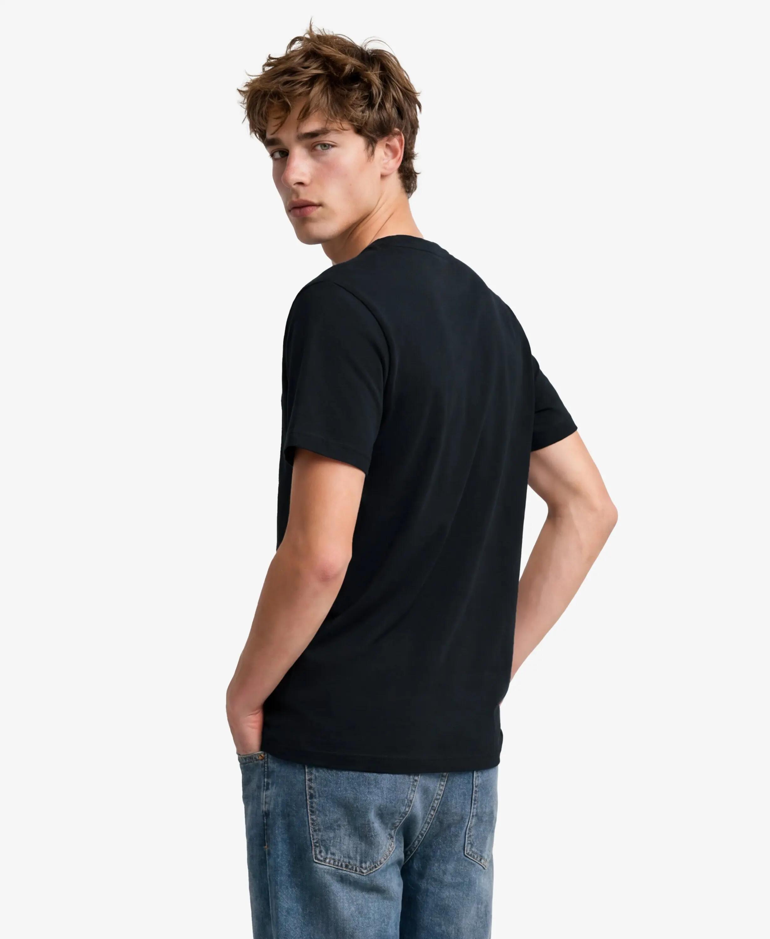 superdry Outdoor Stripe Logo Relaxed T-shirt z organicznej bawełny 5/6
