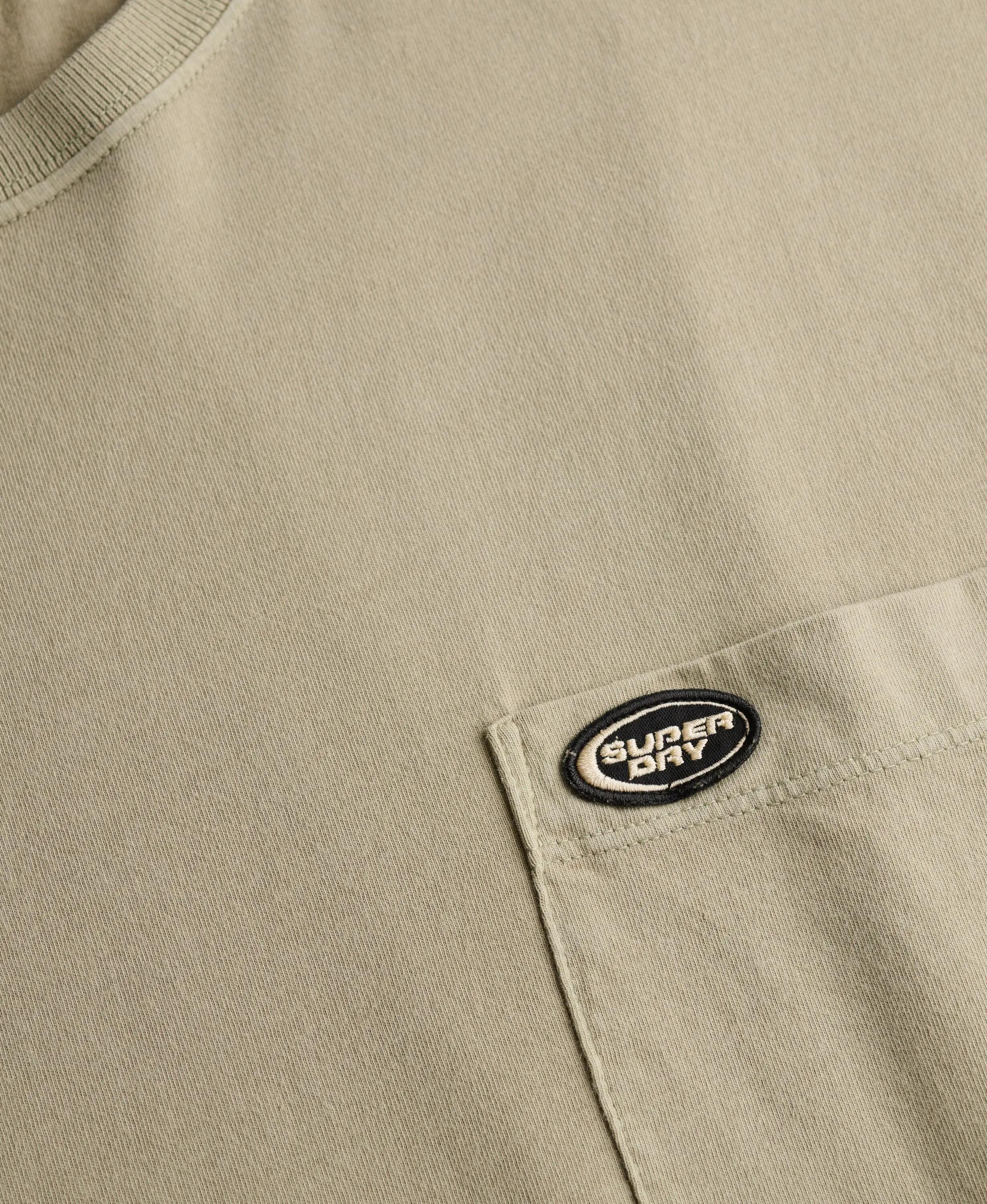 superdry Long Sleeve Pocket T-Shirt – manches longues oversize 6/7
