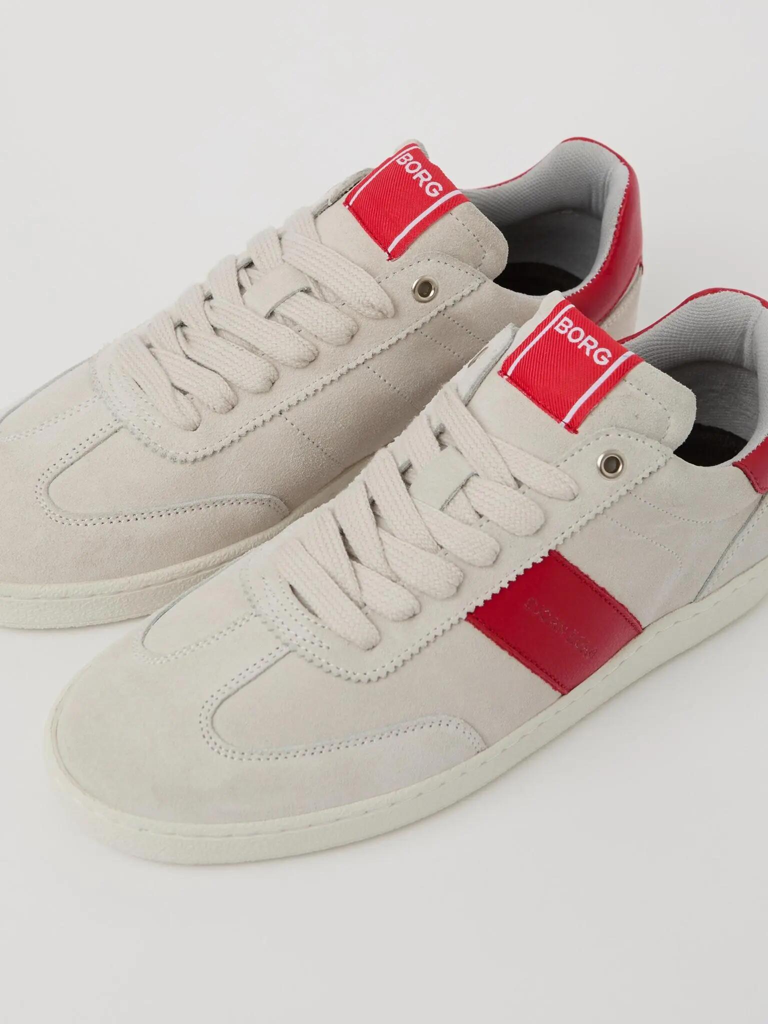 bjorn_borg GRACE SU tennisschoen WHITE - RED 2/3
