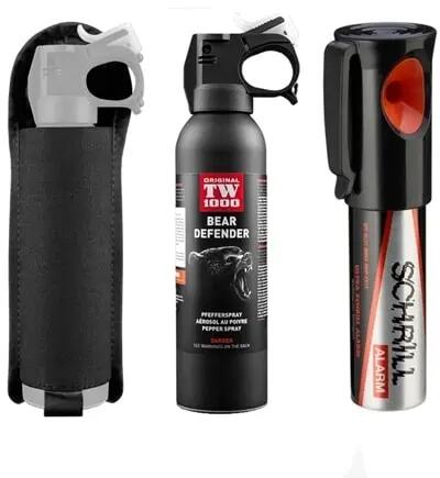 Kit aparare impotriva ursilor, spray autoaparare cu piper Bear Defender TW1000,