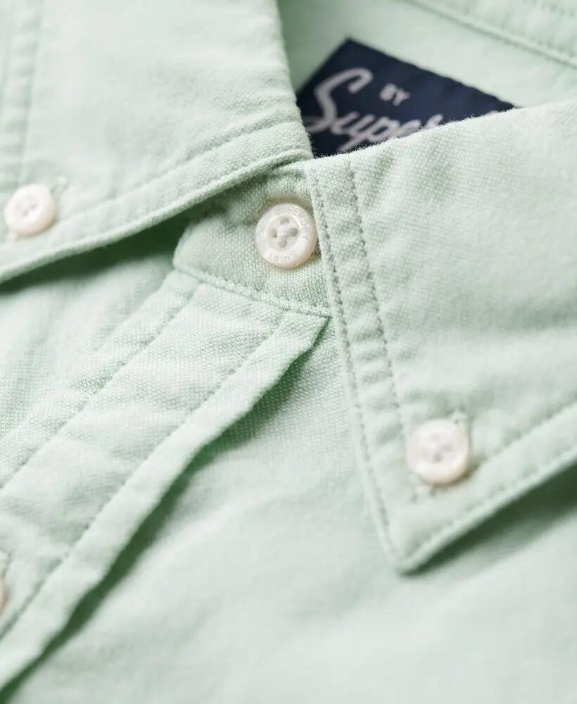 superdry Oxford overhemd lange mouwen biologisch katoen — Relaxed fit 5/7