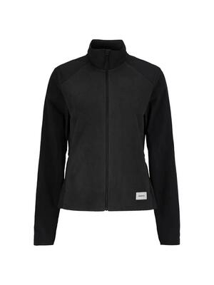 Craft fleece jersey jacket w – fleecejack met winddichte mouwen