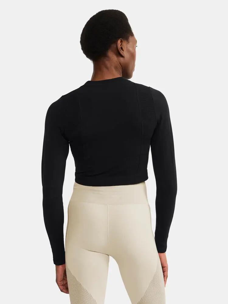 craft ADV Tone Seamless Cropped Ls Top W – top de treino ajustado 5/5