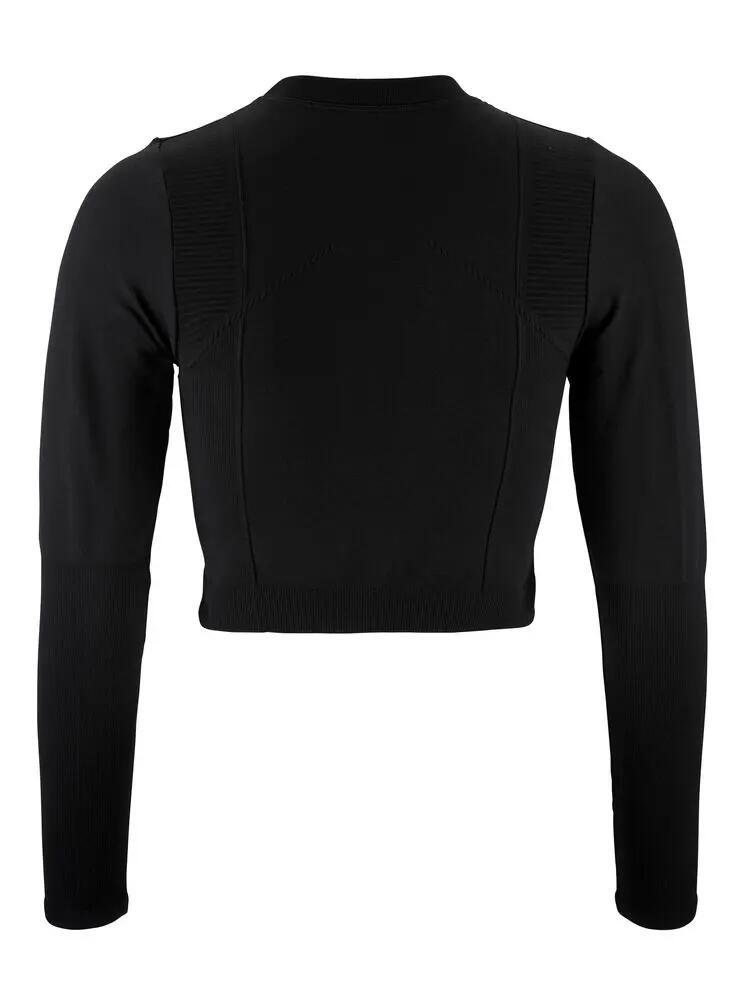 craft ADV Tone Seamless Cropped Ls Top W – top de treino ajustado 2/5