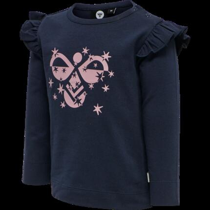 hummel T-shirt manches longues Sparkle pour fille en coton biologique